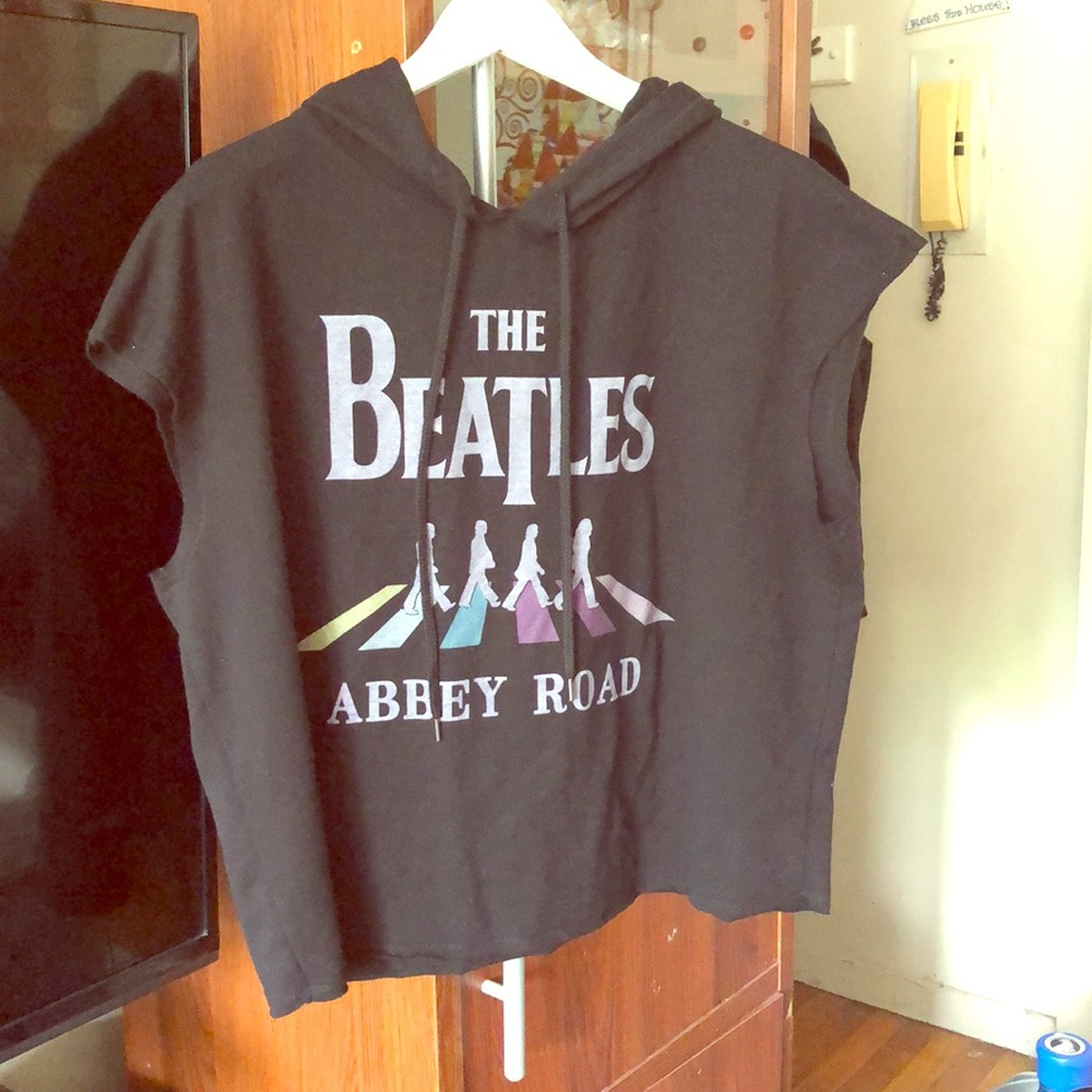 Sleeveless Beatles Top